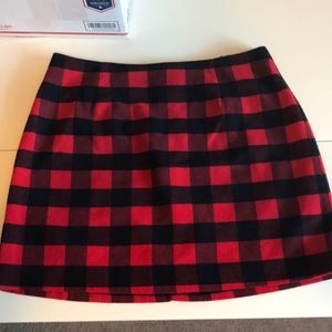 Plaid skirt size 8